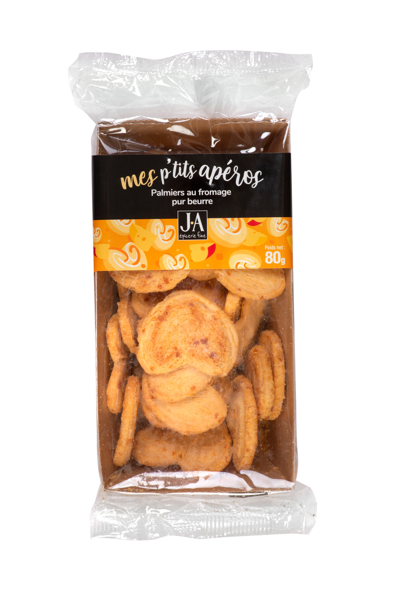 Fine Food - Palmier au fromage - Cheese Palmier biscuits 80g - LPB Market