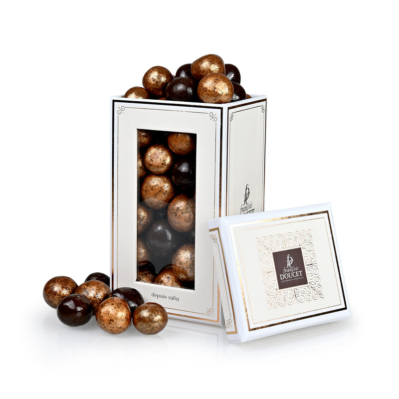 Fine Food - Dark and Milk Chocolate Hazelnut Festive Box by Francois Doucet - LPB Market