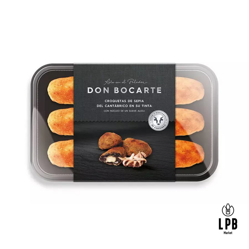  - Don Bocarte Croquette Cuttlefish and Aioli Sauce 250g Frozen - LPB Market