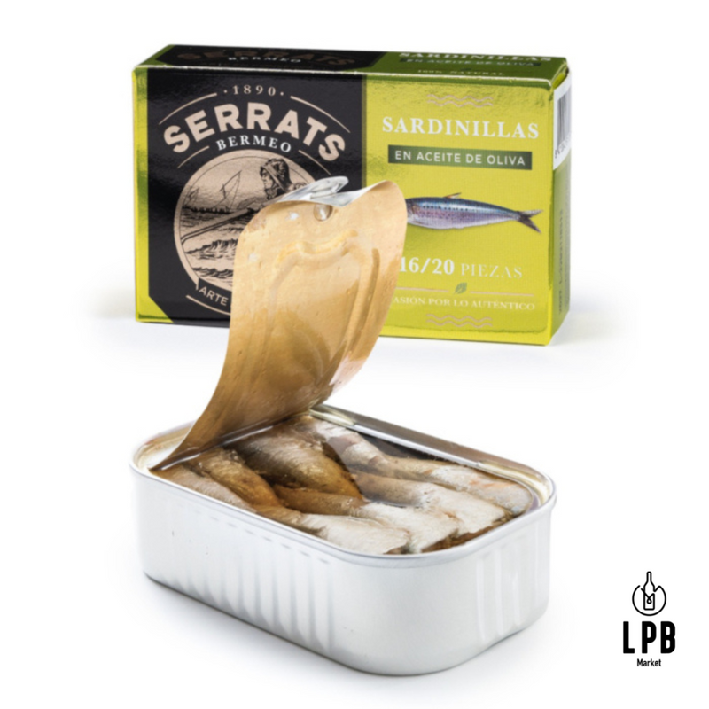 - Serrats Baby Sardines in Olive Oil (16/20 pcs) 125g - LPB Market