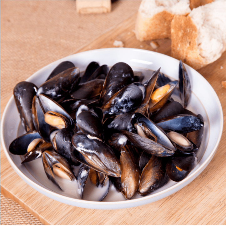 seafood - Moule de Bouchot AOP - French Bouchot Mussels - LPB Market